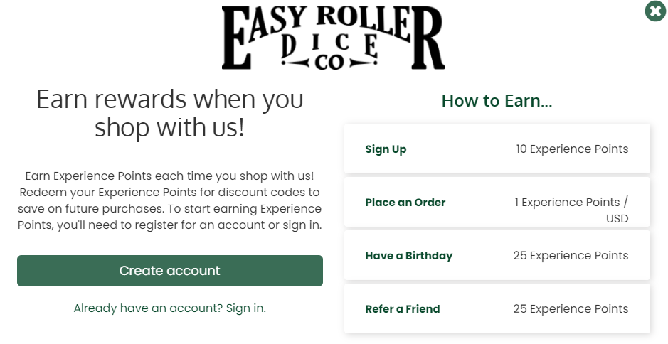 easy roller dice co