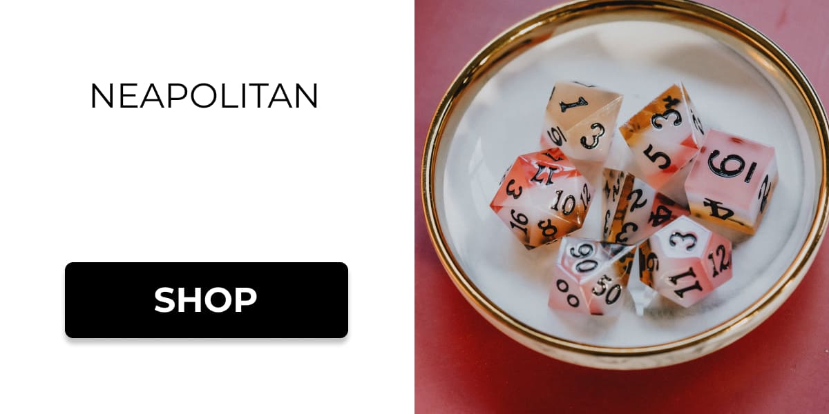 Neapolitan Dice Set